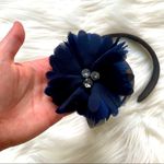 Hollister 🌺🌺 Leather Belt with Decorative Blue Flower and Gemstones Photo 1