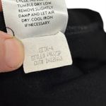 Eileen Fisher  Washable Stretch Crepe High-Waisted Pant Black LP Relaxed Comfy Photo 4