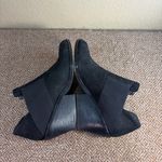 Eileen Fisher  Booties Sz 9.5 Black Nubuck Leather 'Even' Women's MSRP $258 EUC Photo 5