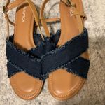 Nautica denim sandals woman's size 9.5 Photo 1