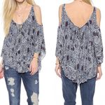 Free People  Paisley Chloe Hummingbird Top Photo 1