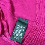 Ralph Lauren  Cardigan M 100% Cotton Lightweight Open Front Pink 3/4 Sleeve Photo 3