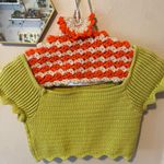 Cider Crochet Green Top Photo 2