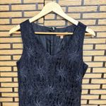 Ellen Tracy  Black‎ Lace Dress Size 6 Photo 2