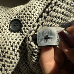 Marine layer  Birdseye Blazer Sz XL Cardigan Jacket Black & White Textured Knit Photo 7