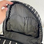 Betsey Johnson Black White Striped Daisy Floral Summer Girly Mini Backpack Bag Photo 12