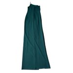 Lulus NWT Lulu’s Size Small Keeper of My‎ Heart Hunter Green One-Shoulder Maxi Dress Photo 2