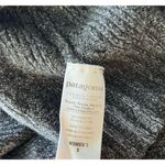 Patagonia  Women 100% Merino Wool Cable Fisherman Sweater Coat Gray Size Small Photo 9