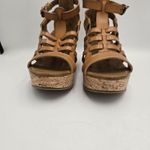 blowfish Malibu Piper Cork Wedge Sandals Tan Woven Gladiator Strappy Women Sz 6 Photo 7