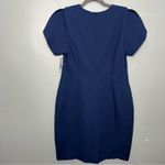 Liverpool NWT  Tulip Sleeve Sheath Dress Navy Blue Women’s 10 Photo 5