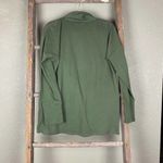 Caslon  Textured Knit Jacket Green NWOT S Photo 3