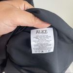 Alice Temperley black lace off the shoulder pleated bodycon dress size 12 grunge Photo 2