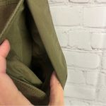 Ulla Johnson  olive green designer mixed media shorts retro chic button accent Photo 7