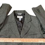 Talbots Olive Green Heritage Preppy Wool Silk Blazer Photo 6