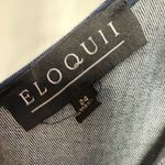 Eloquii  One Shoulder Ruffle‎ Denim Jumpsuit in Blue Size 24 Photo 5