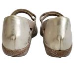 Naot Toatoa Gold Cream Shimmer Metallic Mary Jane Flats Size EU 41 US 10 Photo 3