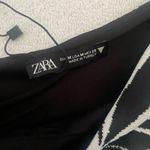 ZARA NWT Jacquard Floral 2 Piece Set High Flare Pants & Crop Tank Top Photo 14