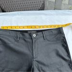 Banana Republic faux leather front black pants. Sz 6 Photo 5