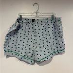 J.Crew  striped clover‎ short sleeve button down and shorts pajama set Photo 5