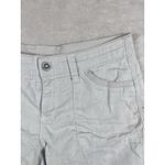 Kuhl Shorts Womens 6 Light Gray Cabo Linen Stretch Casual Outdoor Hiking Photo 1