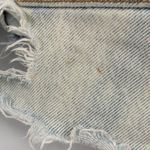 AGOLDE denim shorts women button fly cut off distressed summer cotton size 26 Photo 8