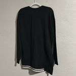 Central Park Active Size M Sweatshirt Asymmetrical Hem and Side Slit Black Size M Photo 2