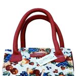 New Longaberger Homestead Collection Fruit Handbag Purse Tote Bag Small Photo 9
