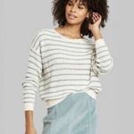 Wild Fable Striped Cropped Sweater Photo 7