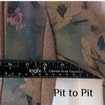 Soft Surroundings  Tea Garden Toppers Contrast Panels Waterfall Duster Size Small Photo 5