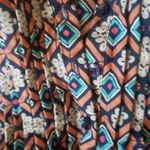 Moon Collection COPY - Moon brand boho flowy patterned blouse Photo 7