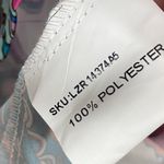 Chic Me Womens Floral Print Cold Shoulder Puff Sleeve Tie Front Top Blouse Size S Photo 5