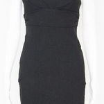 Ruby Rox  USA-made black mini bodycon‎ dress spaghetti strap, size S Photo 0