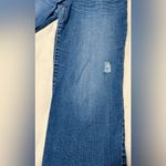 Indigo Blue Maternity Cropped Jeans Size XL Photo 3