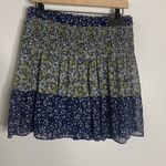 Banana Republic  outlet blue floral‎ skirt new Photo 2