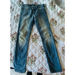 Gap Women's Blue REAL Straight FIT Jeans Size 6 L 28 Photo 5