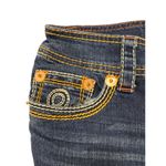 Seven7 Womens Bootcut Jeans Blue Denim wide bottom Size 4 SKU 7417 Photo 4