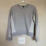 Rails  Dani‎ Heather Grey Sweatshirt Crewneck two tone Women's Small Photo 1