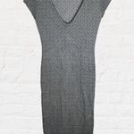 ZARA Knit Dress Herringbone Pattern Size medium but I think runs small Photo 2