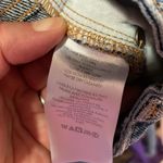 Free People  We the Free Button Fly Wide Leg Raw Hem Cropped Jeans Photo 5