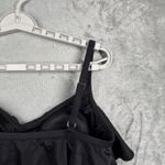 Fit 4 U Swimsuit 10 Black Tiered Ruffle Swimdress Shorts Modest Neutral Minimal Photo 5