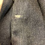 Frankie B Y2K Jumpsuit Dark Wash Denim Zip up Large Inseam 30 inches Blue Photo 8