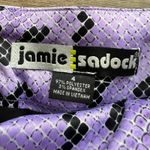 Jamie Sadock Purple Snakeskin Skirt 4 y2k Golf Tennis Party Snake Mini Photo 1