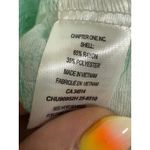 C By One Green Palm Tree Blouse Floral Tropical Rayon Vacation Resort Size Large White Photo 5