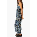 Free People NWT  NWT Bali Albright Jumpsuit in Navy Combo Sz Medium $148 Photo 2