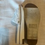 Sam Edelman  White Slides with Woven Design Photo 1