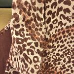 Pacific&Co New York City Design 100% Silk Animal Print Sleeveless Blouse Purple 1X Photo 4