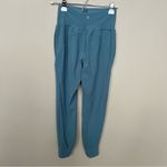 Athleta Salutation Jogger Pant in Powervita Light Blue Teal High Rise Size XS Photo 7