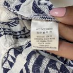 NEW Francescas Mi Ami Swimsuit Coverup Mini Dress Navy Blue, White V Photo 8