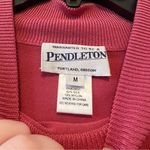 Pendleton Women’s Pink Mockneck Silk Sweater Size Medium Photo 2