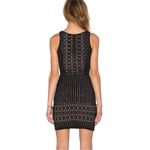 Nightcap  by Carisa Rene Spiral Lace Bodycon Dress in Black size 4/large Photo 3